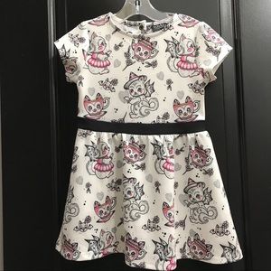 MINT! Toddler Pinup Tattoo Dress